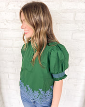 Load image into Gallery viewer, Walk Right To Me Green Top