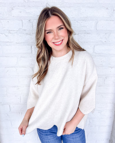 Forever Yours Cream Top
