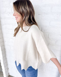 Forever Yours Cream Top