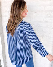 Load image into Gallery viewer, Stroll On Navy Top