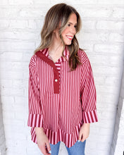 Load image into Gallery viewer, Stroll On Burgundy Top