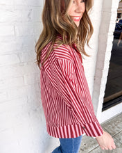 Load image into Gallery viewer, Stroll On Burgundy Top
