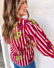 Load image into Gallery viewer, On The Edge Burgundy Top