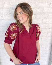 Load image into Gallery viewer, Zone In Burgundy Top