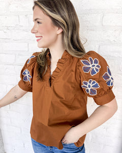 Zone In Caramel Top