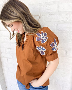 Zone In Caramel Top