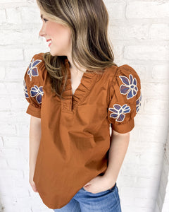 Zone In Caramel Top