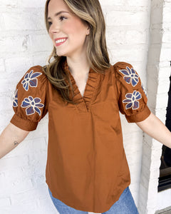 Zone In Caramel Top