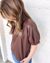 Load image into Gallery viewer, Follow My Lead Brown Top