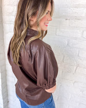 Load image into Gallery viewer, Follow My Lead Brown Top