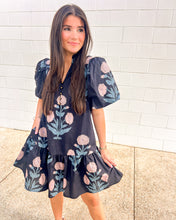 Load image into Gallery viewer, Left Behind Dark Navy Dress