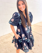 Load image into Gallery viewer, Left Behind Dark Navy Dress