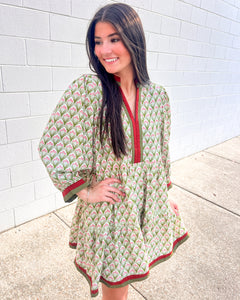 On The Move Ecru Dress