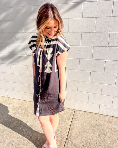 THML Looking Good Print Dress