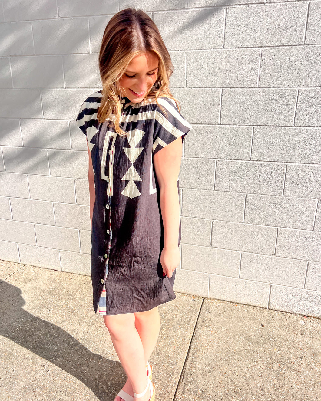 THML Looking Good Print Dress