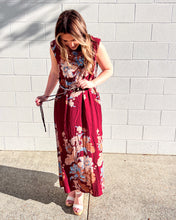 Load image into Gallery viewer, Dreaming Of Fall Burgundy Dress