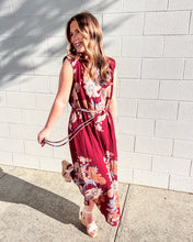 Load image into Gallery viewer, Dreaming Of Fall Burgundy Dress