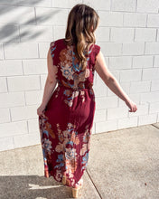 Load image into Gallery viewer, Dreaming Of Fall Burgundy Dress
