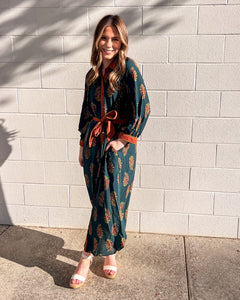 Moonlit Garden Green Dress