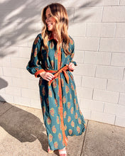 Load image into Gallery viewer, Moonlit Garden Green Dress