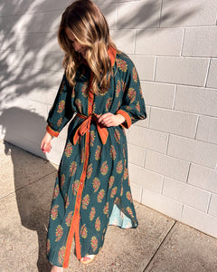 Moonlit Garden Green Dress