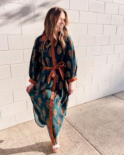 Moonlit Garden Green Dress