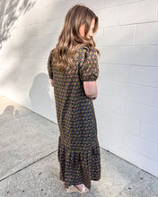 Load image into Gallery viewer, Time Will Tell Navy Floral Midi Dress