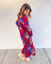 Load image into Gallery viewer, Feel For The Next Burgundy Dress