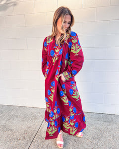 Feel For The Next Burgundy Dress