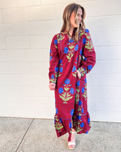 Load image into Gallery viewer, Feel For The Next Burgundy Dress