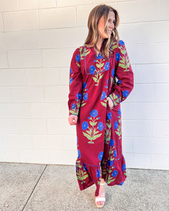 Feel For The Next Burgundy Dress