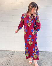 Load image into Gallery viewer, Feel For The Next Burgundy Dress