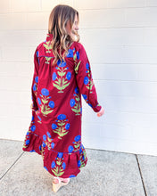 Load image into Gallery viewer, Feel For The Next Burgundy Dress