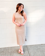 Load image into Gallery viewer, Been There Taupe Dress