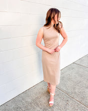 Load image into Gallery viewer, Been There Taupe Dress
