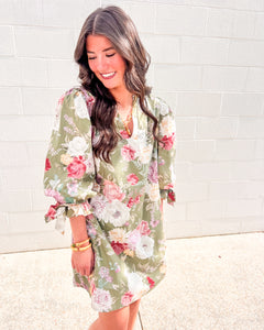 Ready For The Show Olive Dress