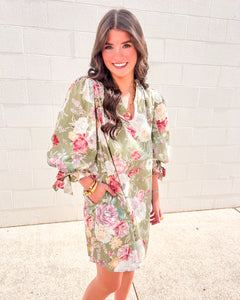 Ready For The Show Olive Dress