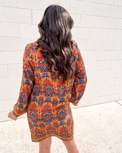 Gone Again Toffee Dress