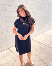 Load image into Gallery viewer, Into The Night Black Dress