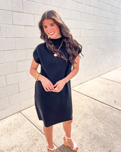 Into The Night Black Dress