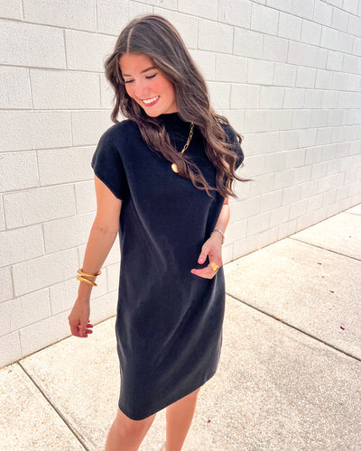Into The Night Black Dress