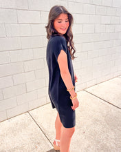 Load image into Gallery viewer, Into The Night Black Dress