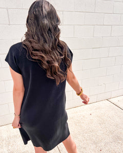 Into The Night Black Dress