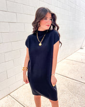 Load image into Gallery viewer, Into The Night Black Dress