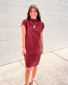 Into The Night Brown Dress