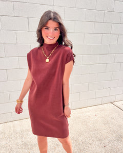 Into The Night Brown Dress