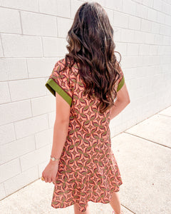 Erase Your Memory Orange Dress