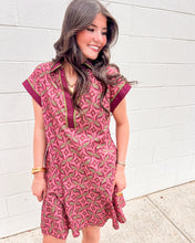 Load image into Gallery viewer, Erase Your Memory Burgundy Dress