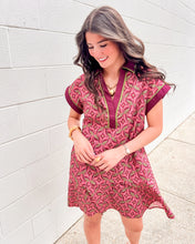 Load image into Gallery viewer, Erase Your Memory Burgundy Dress