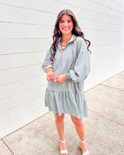 Be The Moment Baby Blue Dress